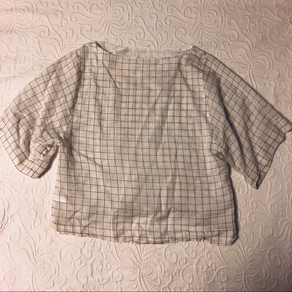 TELA Designer Grid Top